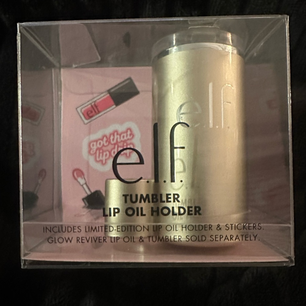 e.l.f. Tumbler Lip Oil Holder - Honey Talks